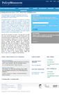 Mobile Screenshot of policymeasures.com